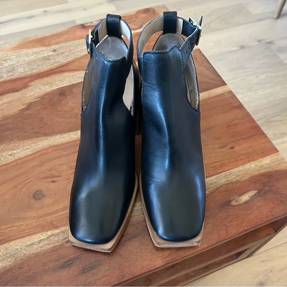 New Free People Brady Buckle Shoe Boots - Picture 6 of 7